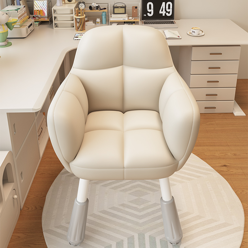 电脑椅子舒服久坐家用可调节靠背椅女生卧室化妆椅学生宿舍写字椅