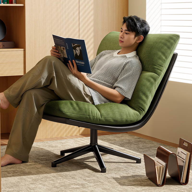 单人旋转沙发椅家用阳台休闲躺椅成人可躺可睡设计师懒人沙发新款