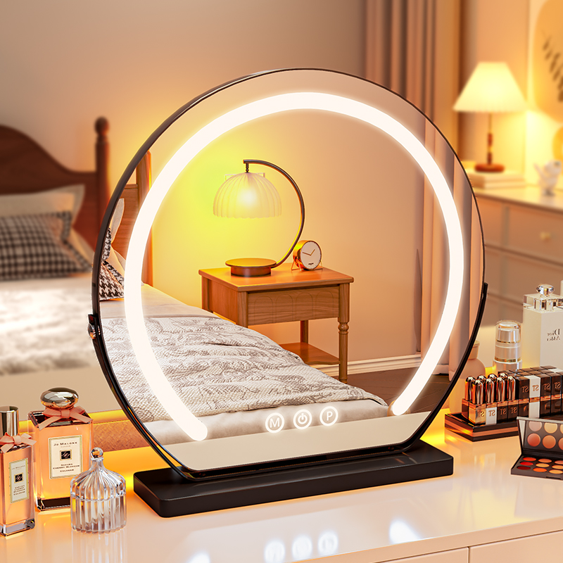 2025新款led化妆镜智能梳妆镜