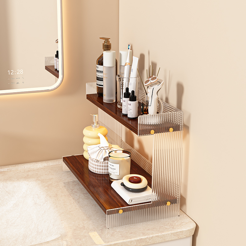 卫生间洗漱台置物架浴室化妆品