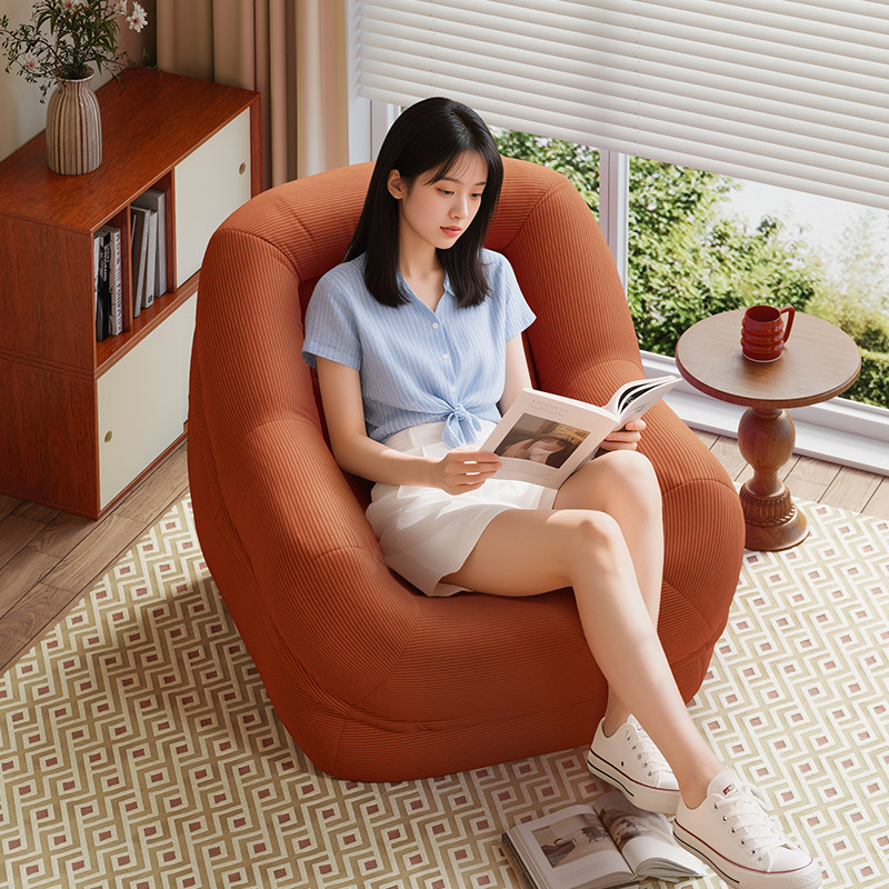 懒人沙发可躺可睡客厅休闲小沙发女生卧室可爱窝窝躺椅单人沙发椅,住宅家具,懒人沙发,淘宝优惠券,粉丝福利购,淘宝优惠卷