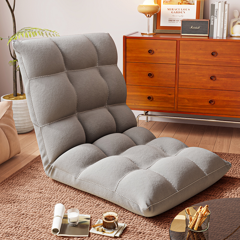 可折叠床上靠背椅子榻榻米座椅