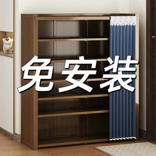 家用防尘折叠收纳神器宿舍鞋 鞋 免安装 架子简易门口新款 柜 2025爆款