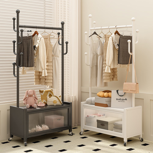 家用卧室轻奢落地衣帽架