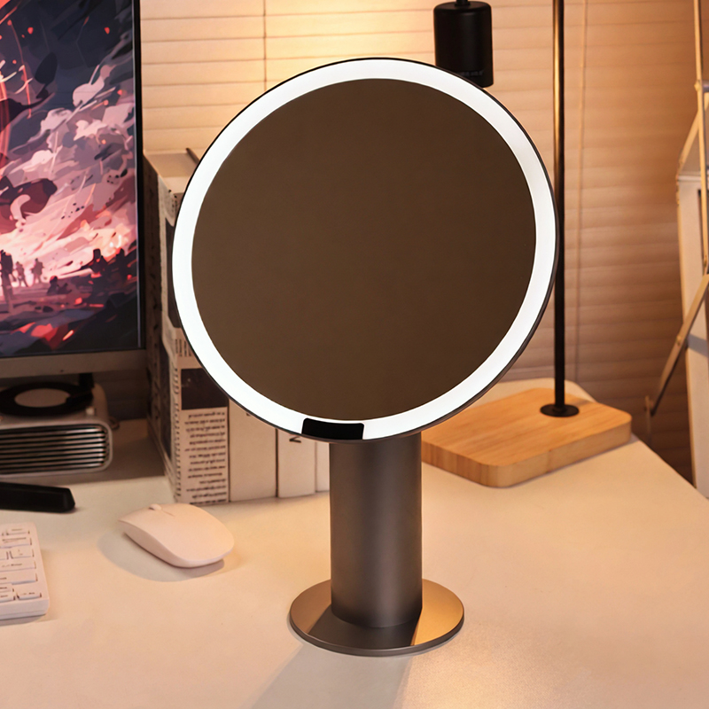 轻奢高级台式化妆镜送女生礼物