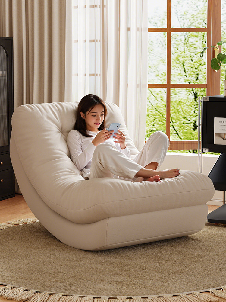 Moon โยกเก้าอี้ Recliner ผู้ใหญ่ Sleeping ระเบียงโซฟาห้องนั่งเล่น Home Leisure เดี่ยว 2025 สไตล์ใหม่