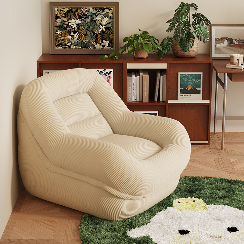 懒人沙发可躺可睡单人窝窝小沙发阳台休闲 榻榻米客厅卧室读书躺,住宅家具,懒人沙发,淘宝优惠券,粉丝福利购,淘宝优惠卷