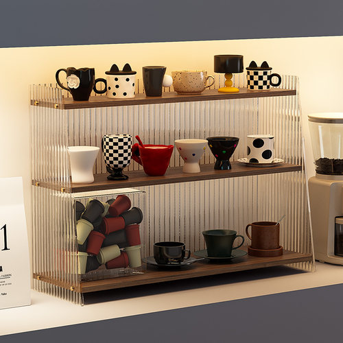 麦田杯架杯子收纳置物架