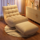 豆袋懒人沙发可躺可睡单人毛毛虫沙发椅女生卧室小沙发阳台休闲