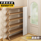 入户小窄出租房用2025新款 柜收纳免安装 架子家用门口多层鞋 简易鞋