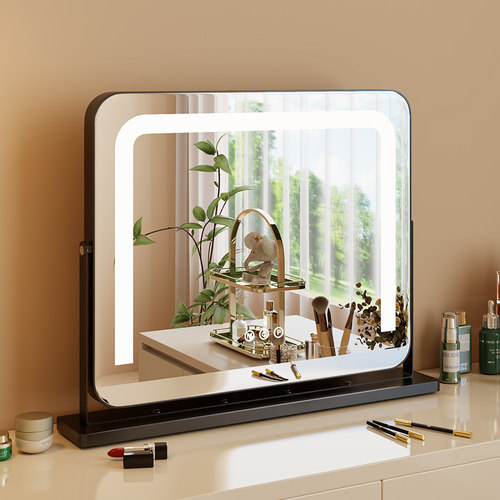 2025新款台式门形化妆台梳妆镜