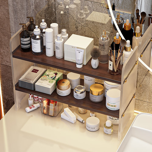 化妆品收纳架桌面亚克力