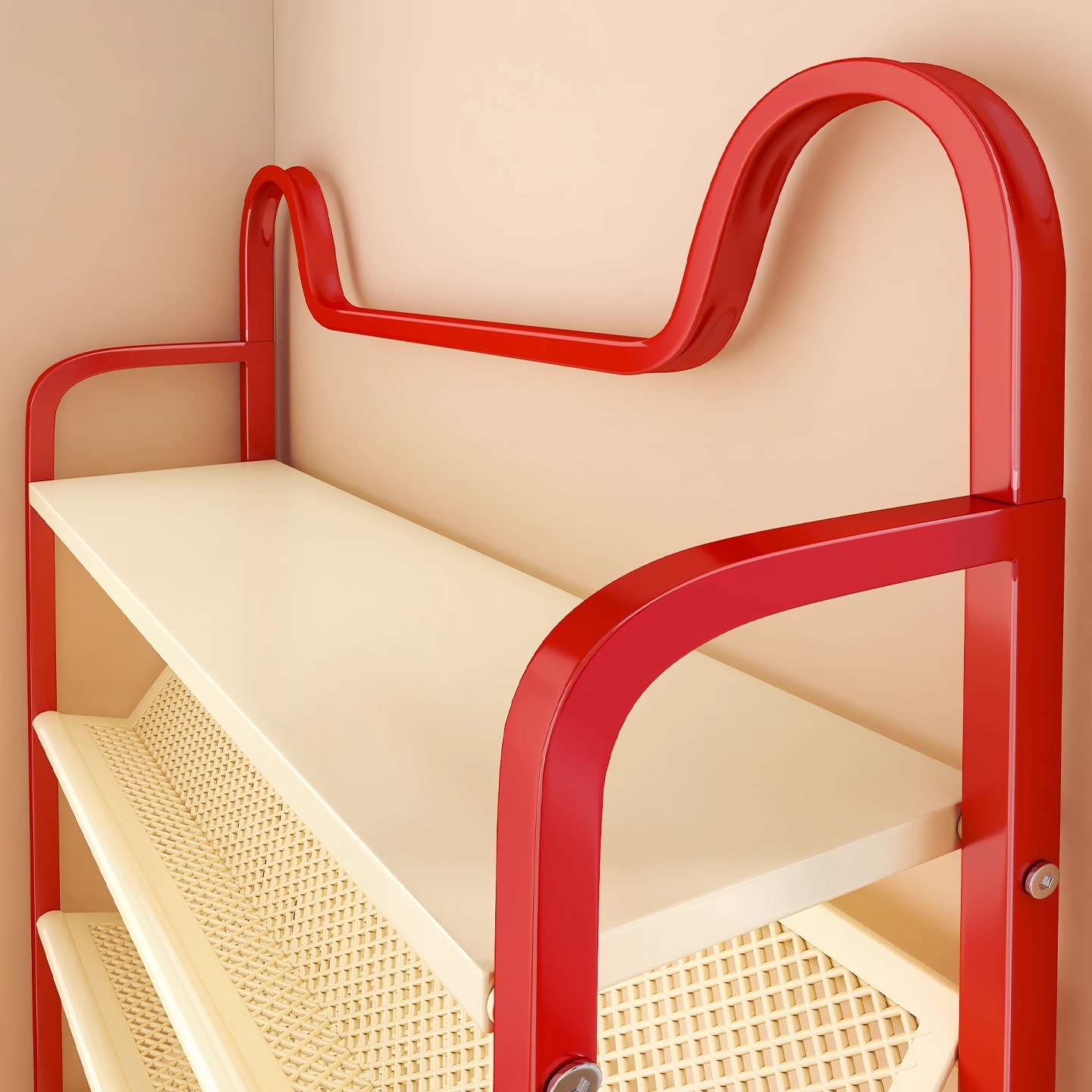 新款鞋架多层家用门口置物架入户门后小窄鞋子收纳架立式简易鞋柜