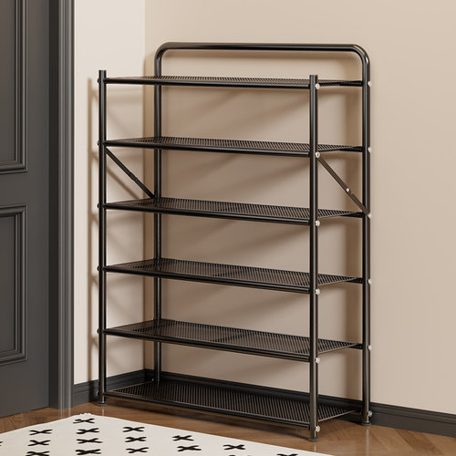 折叠鞋架多层家用门口室内简易鞋柜省空间免安装出租房鞋子置物架