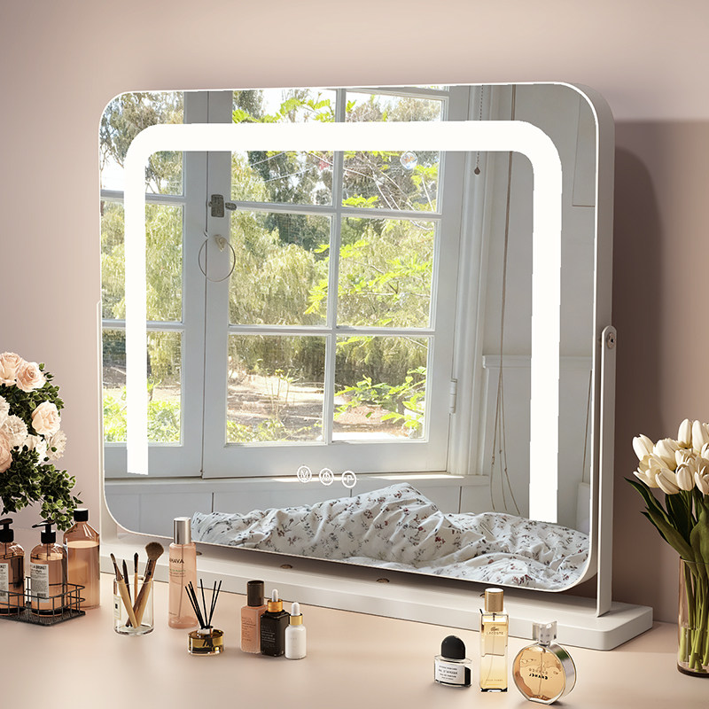 led化妆镜带灯智能台式桌面主卧