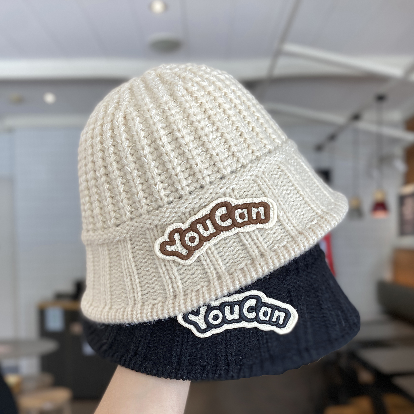 韩系洋气女童秋冬渔夫帽