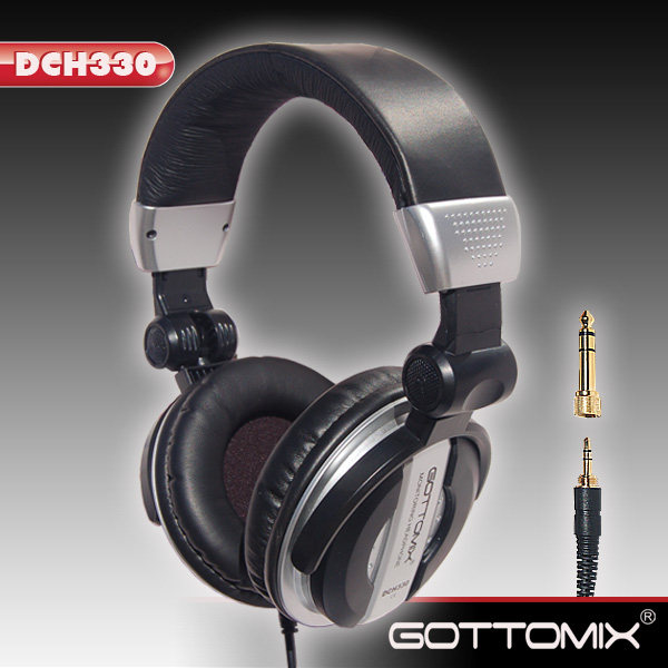 Gottomix DCH330 全密封专业监听配音唱歌录音歌手监听头戴耳机