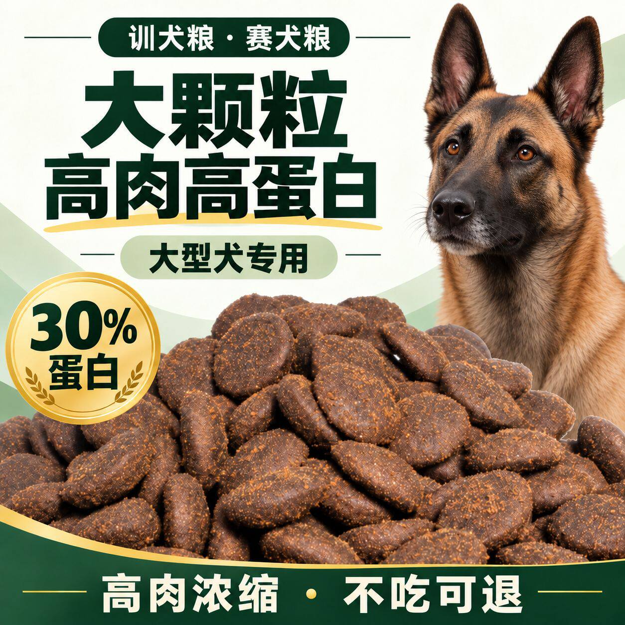 狗粮40斤大袋狗粮全犬通用幼犬成犬大型犬金毛边牧犬舍通用粮