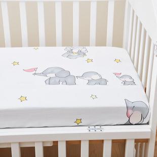 Sheet Kid Baby Cotton Cover Crib Bedsheet Mattress Fitted