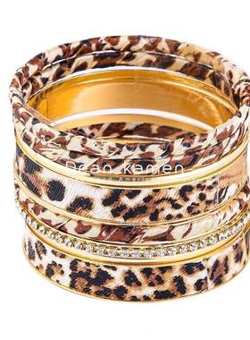 豹纹手镯女多层手环手炼饰品Leopard multi-layer Bracelet women