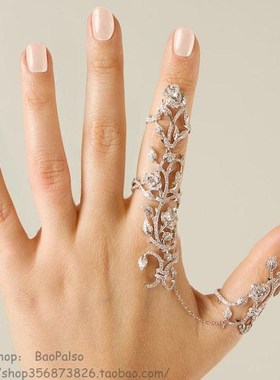 1 set new fashion women lady girl rhinestone flower rings mu