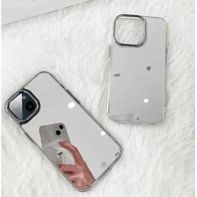 适用于超清镜面苹果17 16 13 air手机壳iphone 11亚克力15 Pro Max防摔12硬壳14 XR XS X电镀MIRROR CASES
