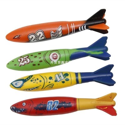 4Pcs/Set Swimming Pool Toys Diving Toys Sport Outdoor Toyped