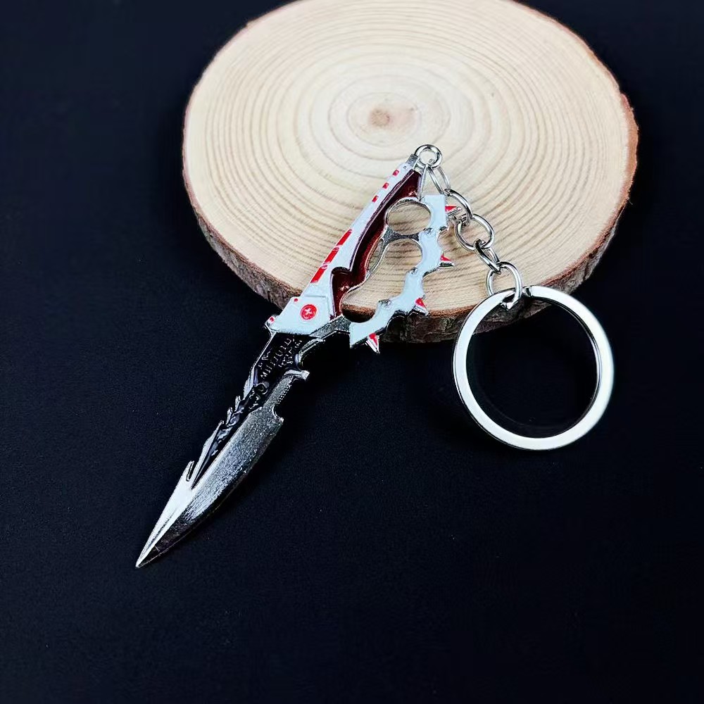 三角洲行动信条金属钥匙扣挂件