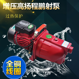 家用清水自吸泵 高扬程自吸泵自来水增压泵高楼层水塔喷射泵