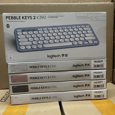 国行正品罗技时尚系列K390无线蓝牙键盘 超薄便携 新升级 79键