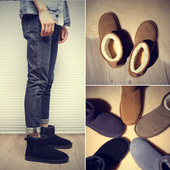 防水情侣面包鞋 2025年新款 女 子冬季 短靴加绒保暖棉鞋 雪地靴男士 鞋