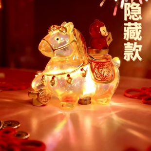 饰节日 2026神马都有盲盒春节幸运摆件吉祥物礼品马年国潮新年装