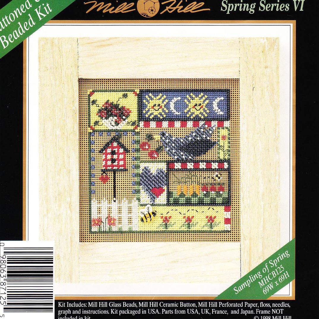 Q鱼十字绣 MHCB125  MH珠 自制陶瓷扣 纸板 现货 MQ