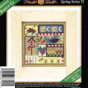 Q鱼十字绣 MHCB125 MH珠 自制陶瓷扣 纸板 现货 MQ