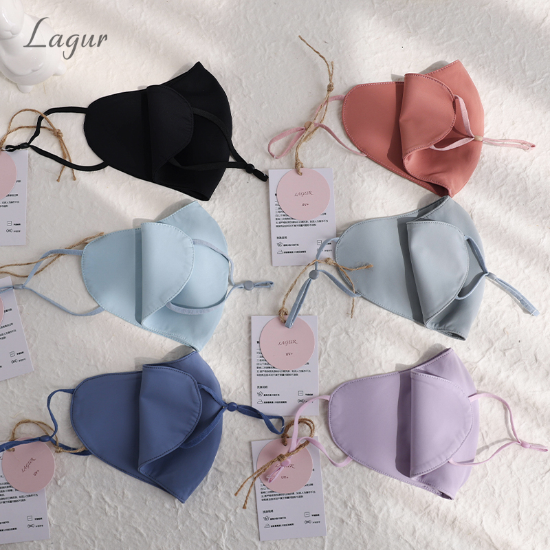 立体显脸小百搭防晒口罩透气轻薄