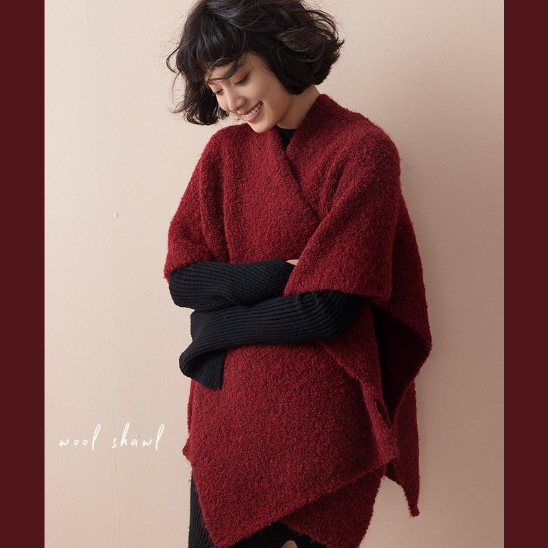 750g超厚羊毛披肩【超能小太阳】优雅雪色~保暖冬季围巾两用送礼,服饰配件/皮带/帽子/围巾,围巾/丝巾/披肩,淘宝优惠券,粉丝福利购,淘宝优惠卷