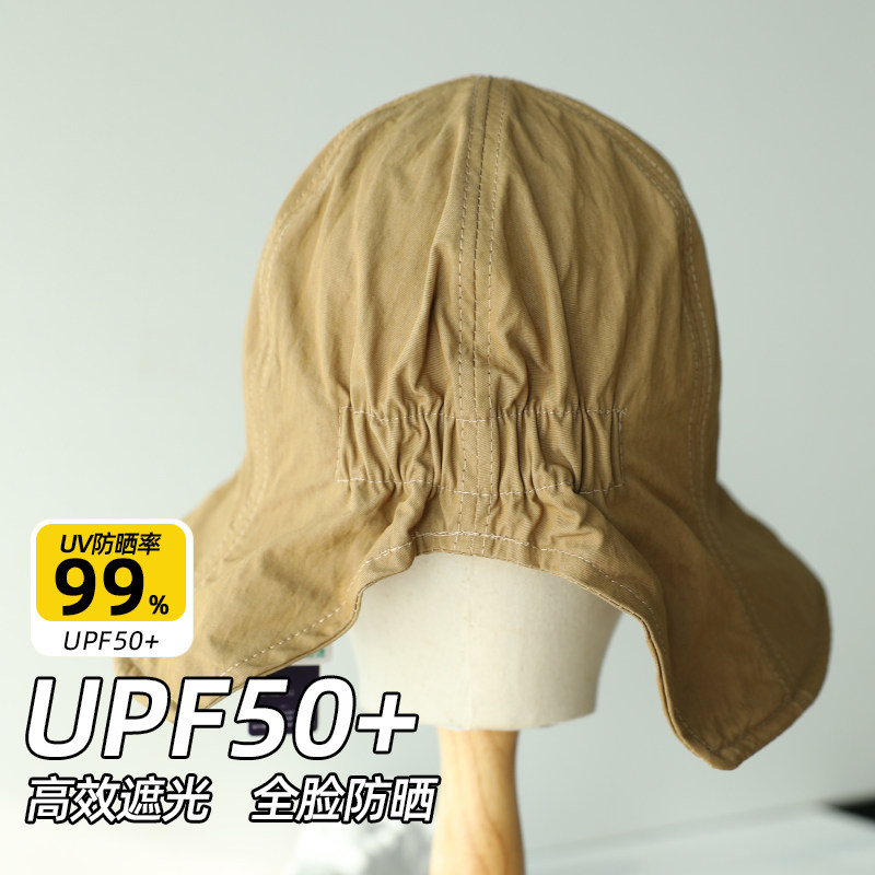 UPF50+随心戴丨日本uv燕尾减龄渔夫帽女夏遮阳防晒帽速干透气盆帽,服饰配件/皮带/帽子/围巾,帽子,淘宝优惠券,粉丝福利购,淘宝优惠卷