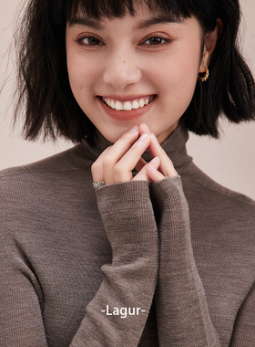 日本岛精无缝一体德国扬子纱羊毛高领打底衫内搭高级感毛衣女秋冬