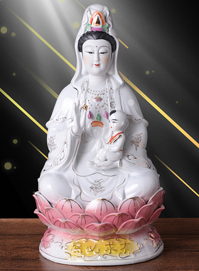 送子观音菩萨家用供奉