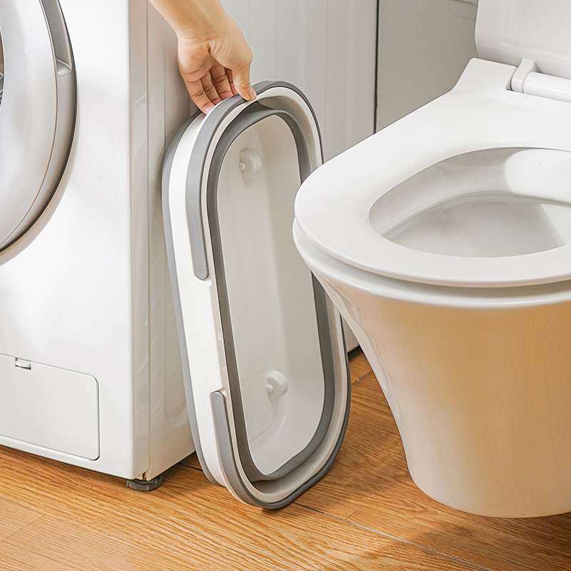 12升可折叠水桶侧边带挂孔