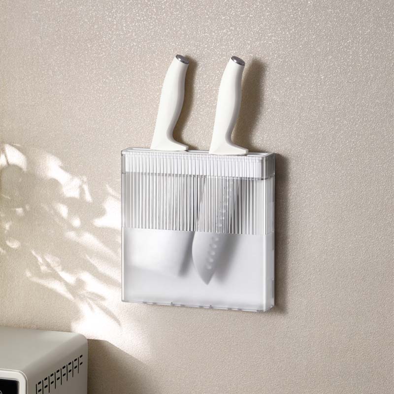 家用厨房免打孔壁挂刀架