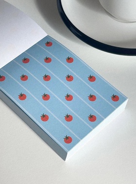 韩国正版dandelion番茄便签分装韩系盐系手帐素材装饰打底基础款