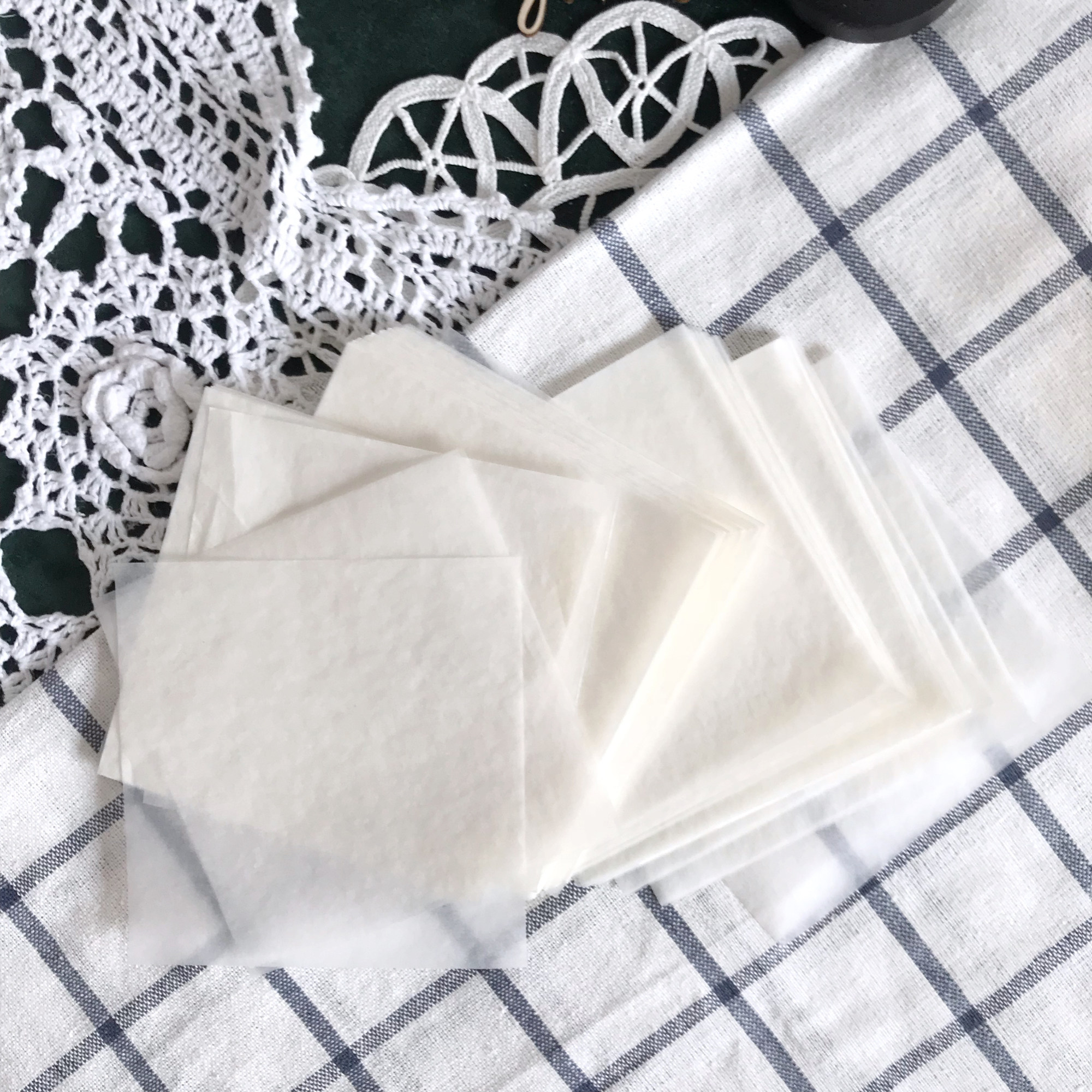 雪梨纸手帐复古素材纸包装纸便签junk journal手帐装饰手帐素材