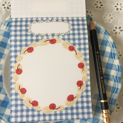 韩国正版mysinclair奶油格子便签