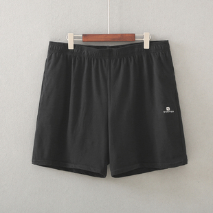休闲运动健身短裤 清凉5分裤 夏男棉宽松家居纯加肥大码 外贸一批
