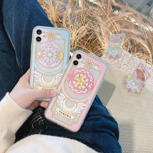 百变小樱iphone17透明卡通手机壳