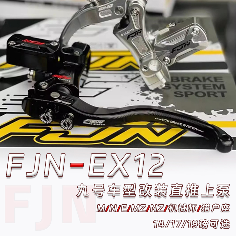 FJNEX12改装直上刹车泵九号极核