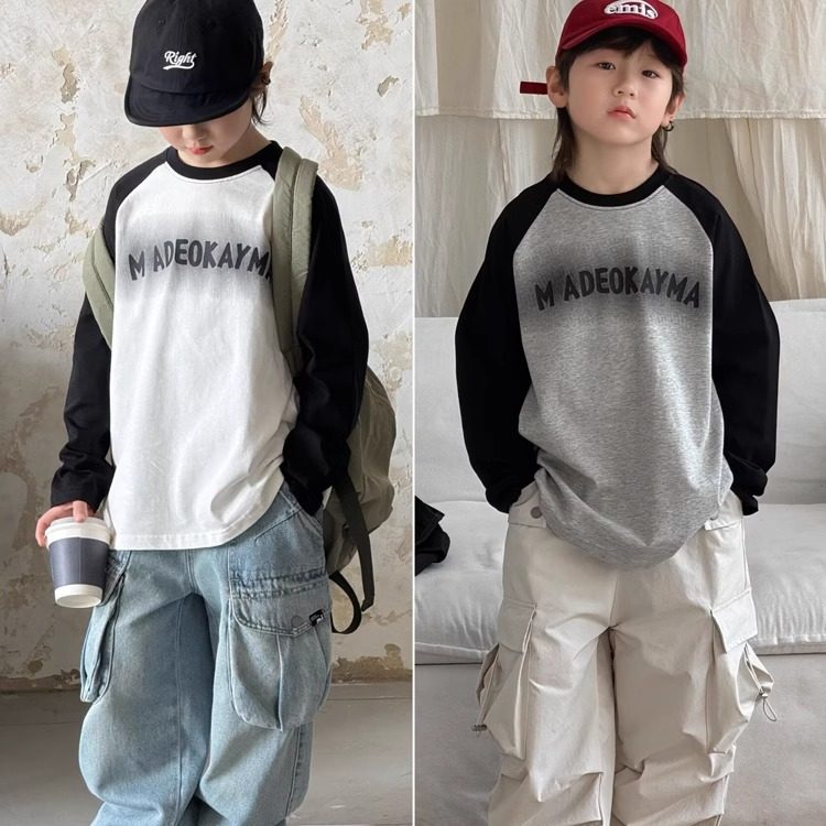 男童t恤长袖春秋款2025新款大儿童装假两件休闲上衣T男孩春装卫衣,童装/婴儿装/亲子装,T恤,淘宝优惠券,粉丝福利购,淘宝优惠卷