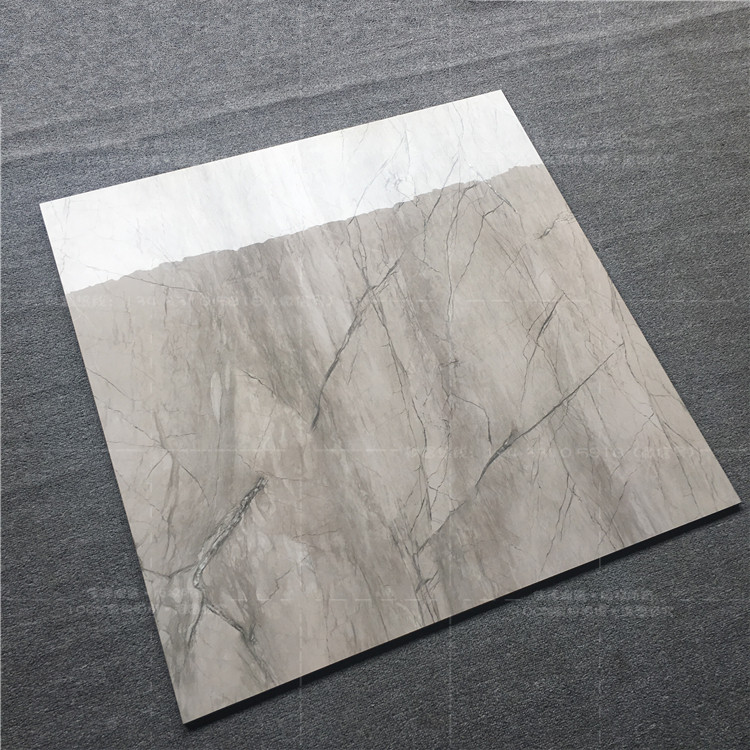 云灰石瓷砖金刚石地砖800x800客厅防滑灰色大理石地板砖现代简约