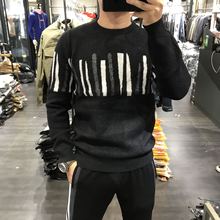 潮流有型酷打底 男士 毛衣貂绒保暖弹力不起球亲肤百搭修身 秋冬新款